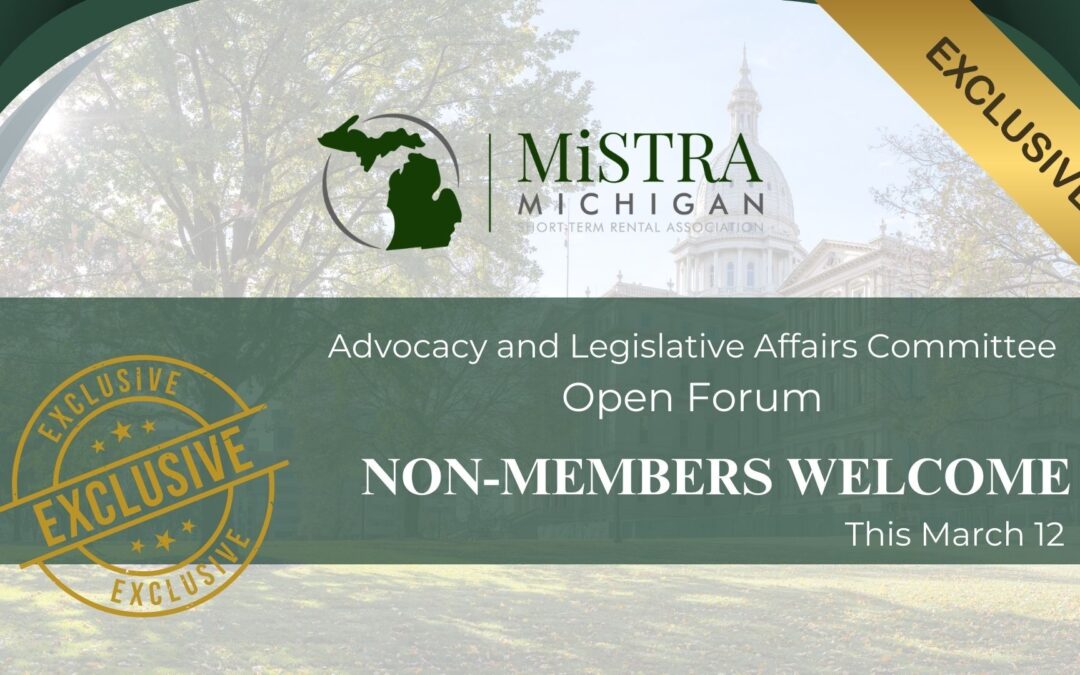 Advocacy & Legislative Affairs Committee Open Forum